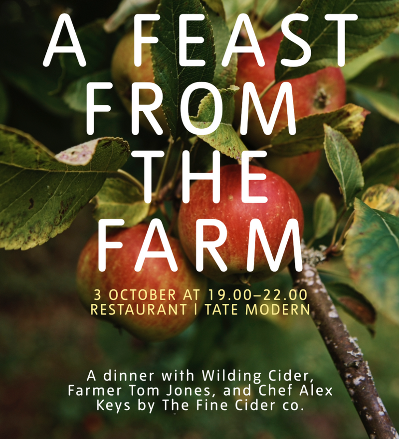 Tickets now on sale: A feast from the farm on 3rd of October!