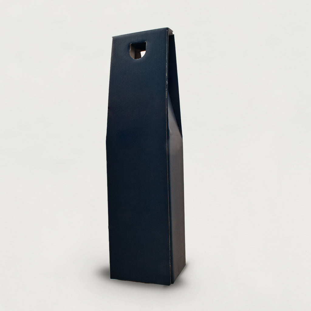 Blue Card Gift Box For One 750ml Bottle