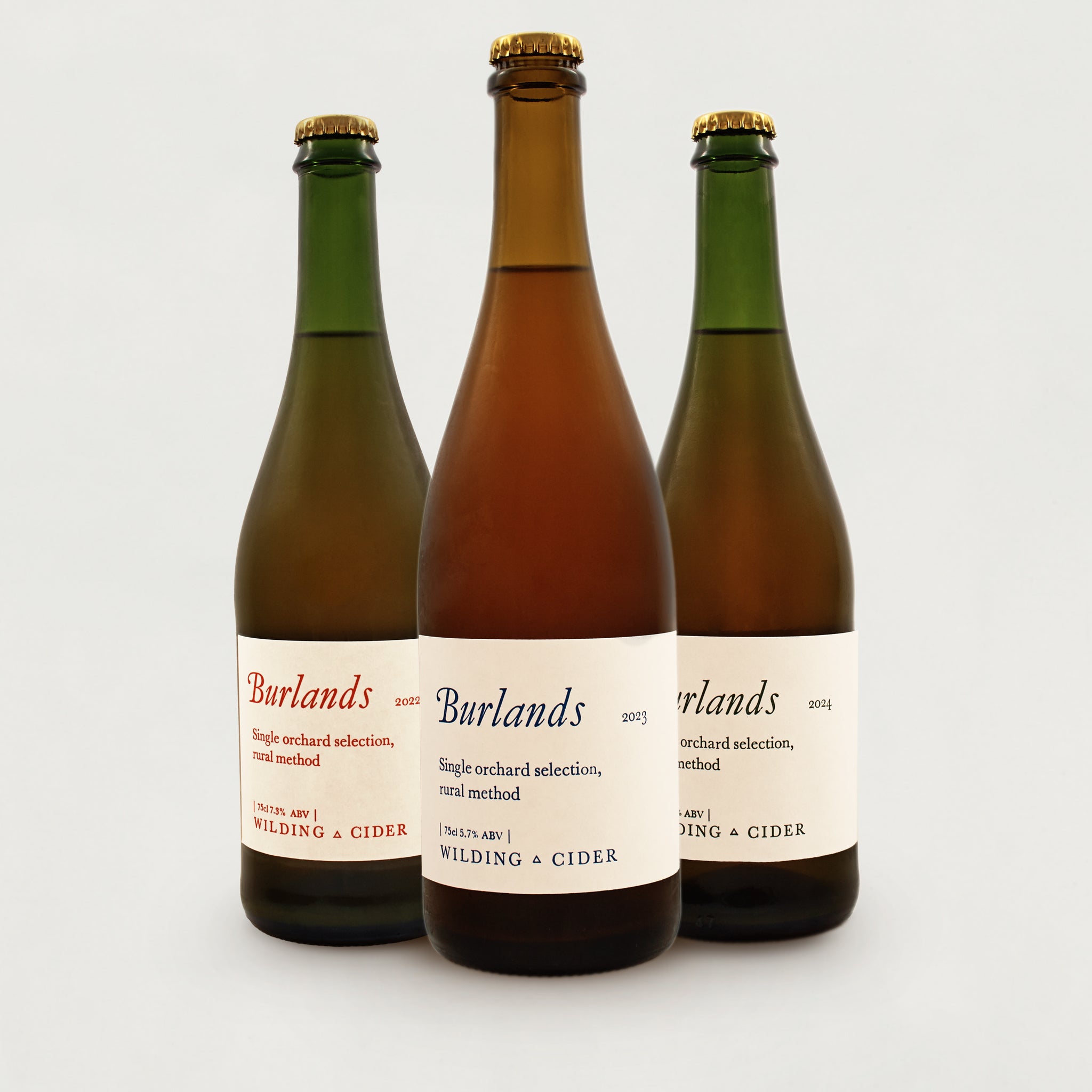 The Burlands Cider Trio Vertical Tasting